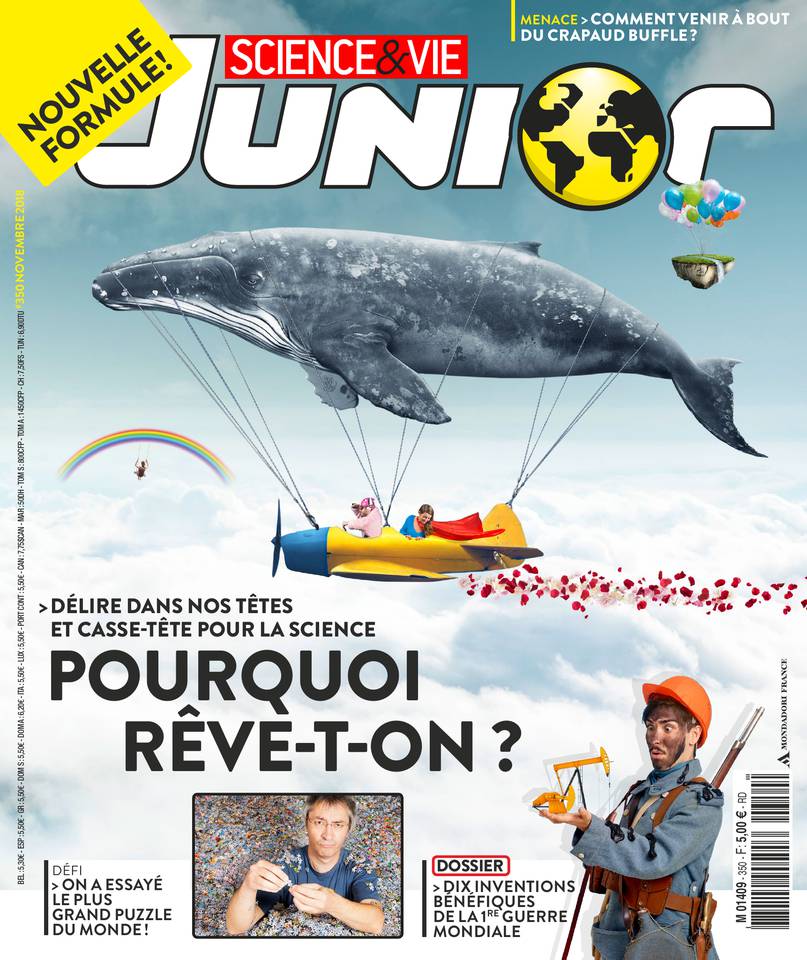 Science & Vie Junior 17 octobre 2018 Abonnement Science & Vie Junior avec le BOUQUET d'ePresse.fr