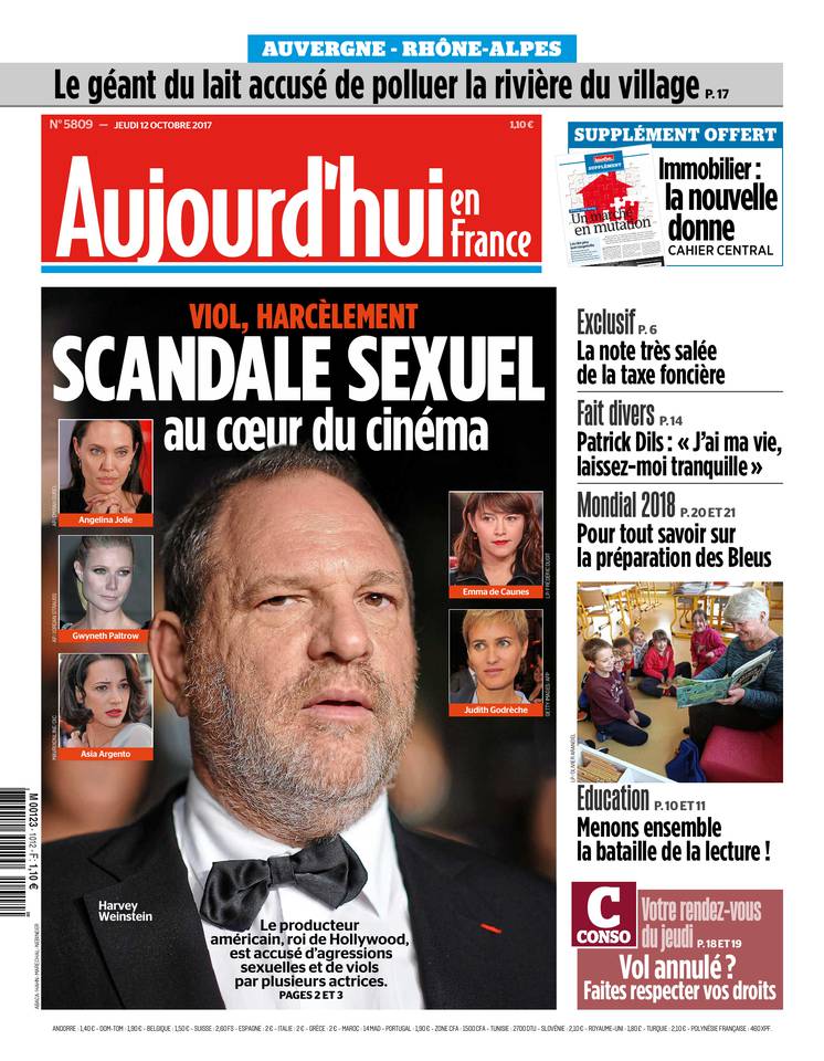 Aujourd'hui en France 12 octobre 2017 Aujourd'hui en France du 12 octobre 2017 à télécharger sur iPad