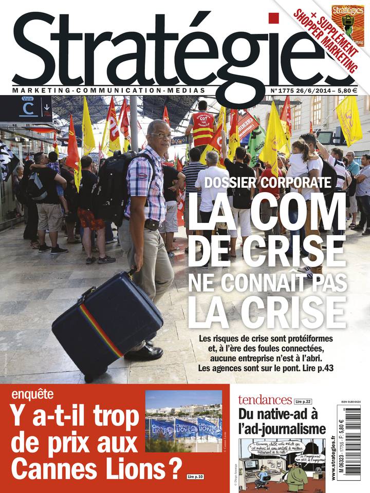 Stratégies 26 juin 2014 Stratégies N°1775 du 26 juin 2014 à télécharger sur iPad
