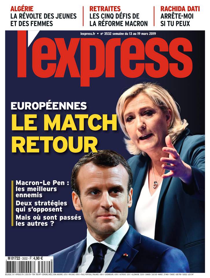 L'Express 13 mars 2019 L'Express N°3532 du 13 mars 2019 à télécharger sur iPad