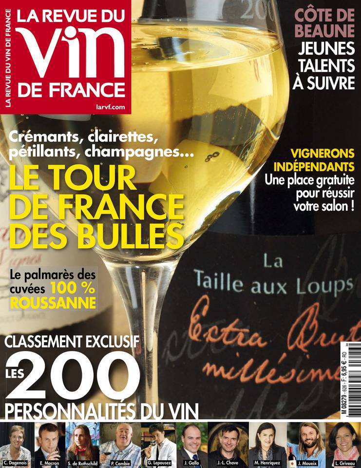 La Revue du Vin de France 26 octobre 2018 Abonnement Revue du Vin de France Pas Cher avec le BOUQUET ePresse.fr