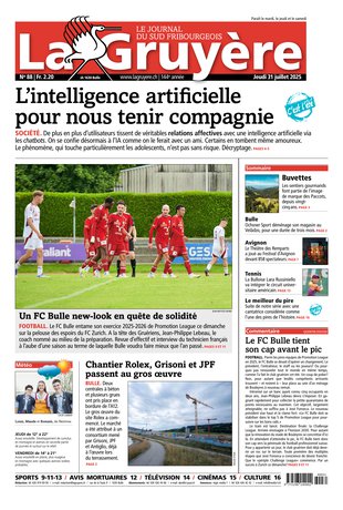 Couverture du magazine en date du 2025-07-31