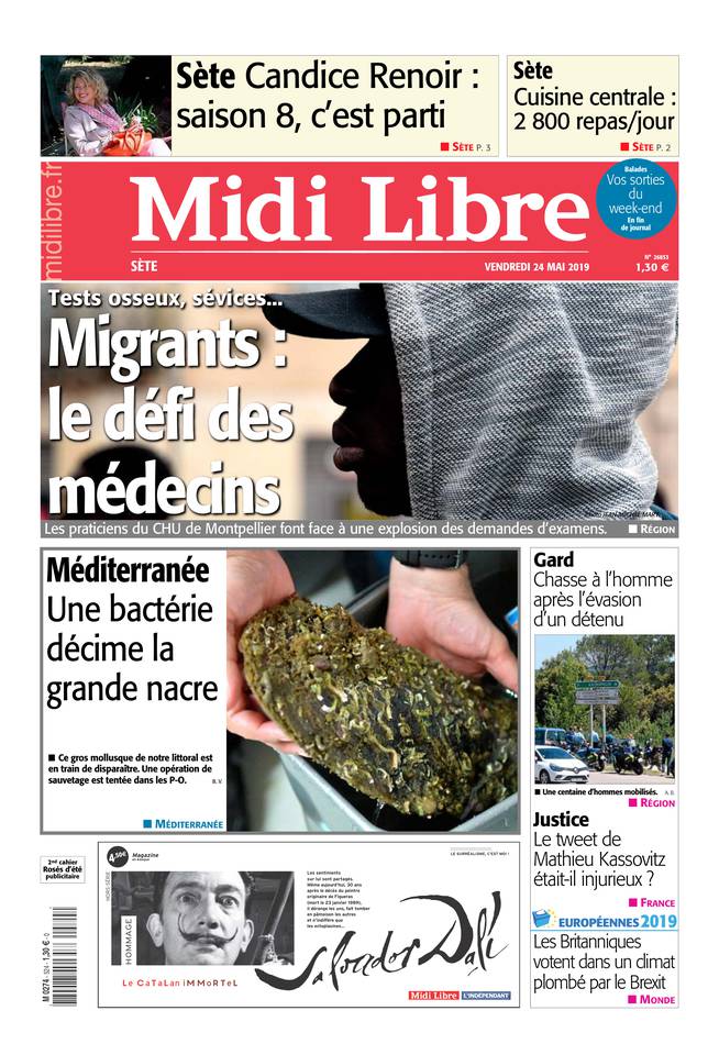 Midi Libre 24 mai 2019 Abonnement à Midi Libre Pas Cher avec le BOUQUET INFO ePresse.fr