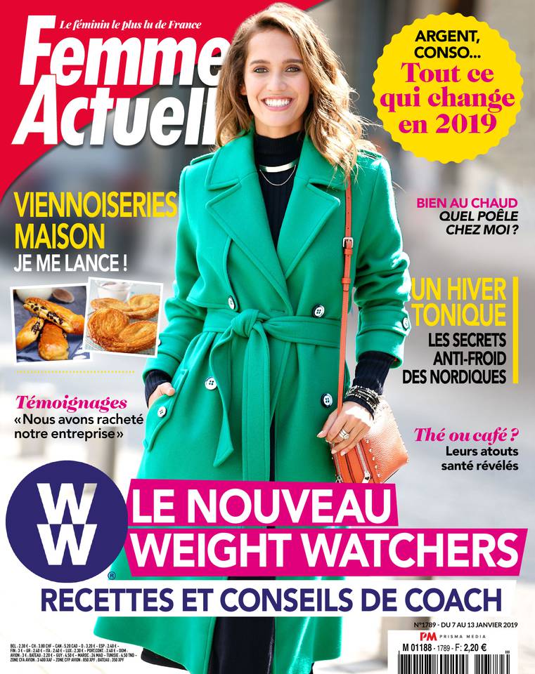 Femme Actuelle 07 janvier 2019 Femme Actuelle N°1789 du 07 janvier 2019 à télécharger sur iPad
