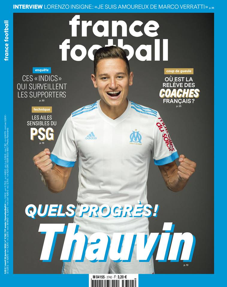 France Football 30 janvier 2018 France Football du 30 janvier 2018 à télécharger sur iPad