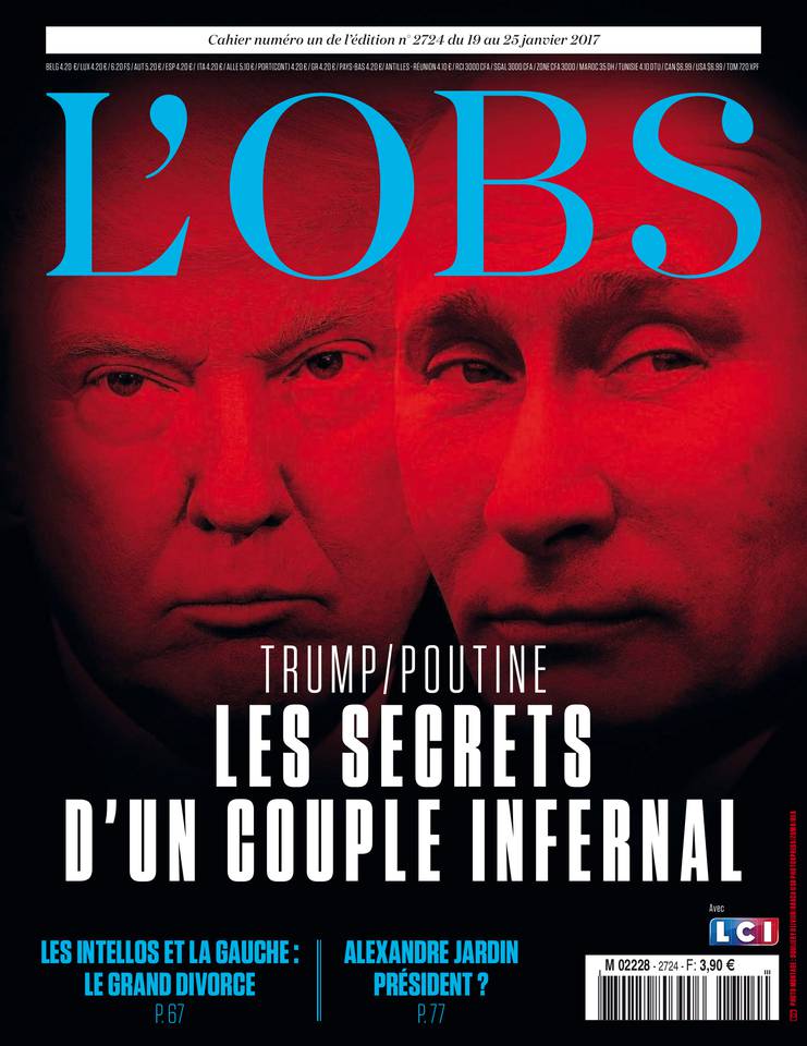 L'Obs 19 janvier 2017 L'Obs N°2724 du 19 janvier 2017 à télécharger sur iPad