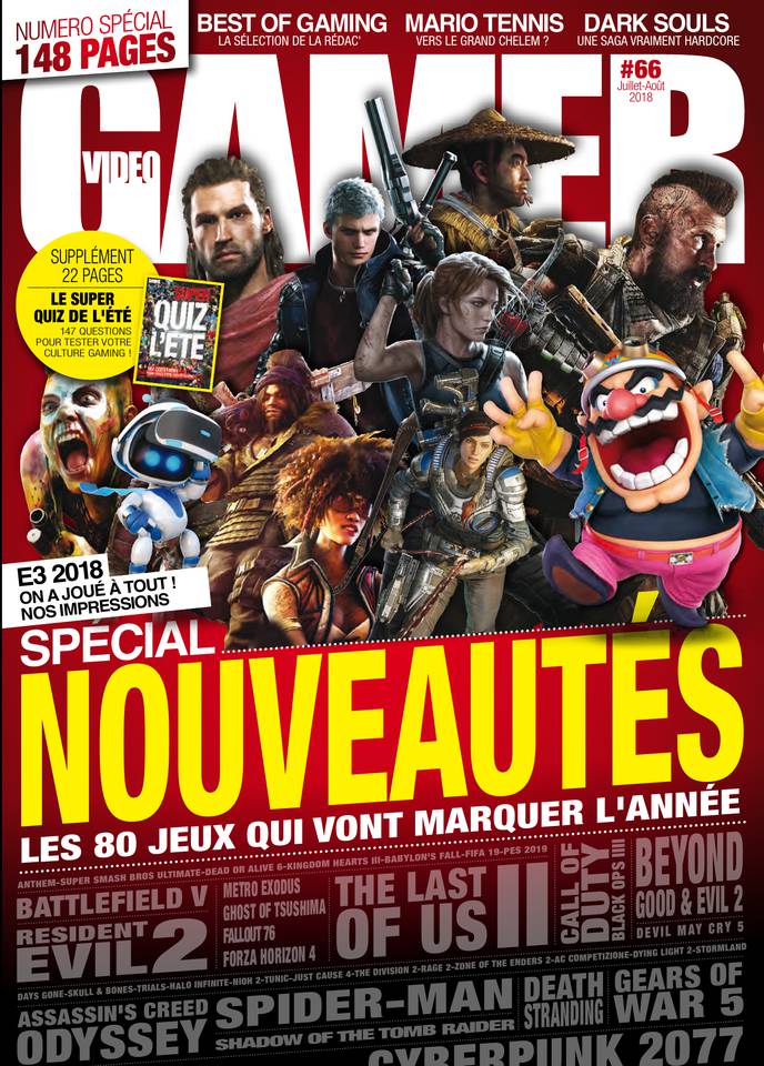 VideoGamer 03 juillet 2018 Abonnement VideoGamer Pas Cher avec le BOUQUET ePresse.fr