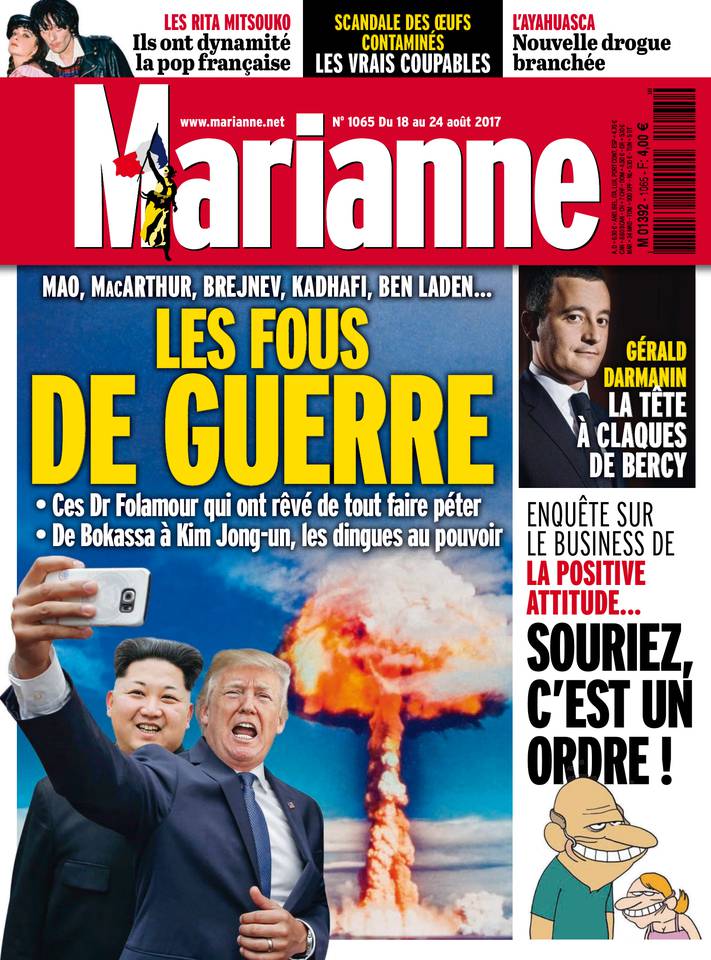 Marianne 18 août 2017 Abonnement à Marianne Pas Cher avec le BOUQUET INFO ePresse.fr