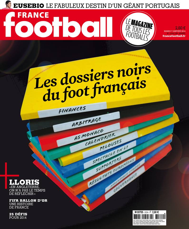 France Football 07 janvier 2014 France Football du 07 janvier 2014 à télécharger sur iPad