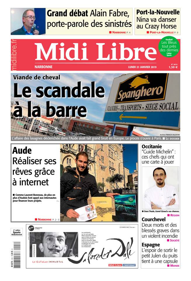 Midi Libre 21 janvier 2019 Abonnement à Midi Libre Pas Cher avec le BOUQUET INFO ePresse.fr