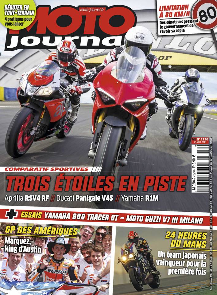 Moto Journal 25 avril 2018 Abonnement Moto Journal Pas Cher avec le BOUQUET ePresse.fr