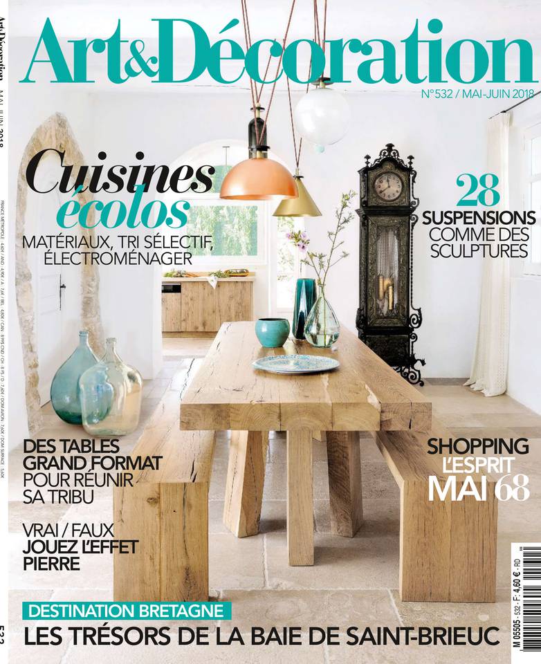 Art & Décoration 04 mai 2018 Abonnement Art & Décoration Pas Cher avec le BOUQUET ePresse.fr