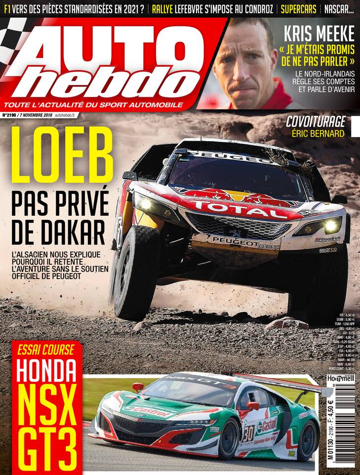 AutoHebdo 07 novembre 2018 Abonnement AutoHebdo Pas Cher avec le BOUQUET ePresse.fr