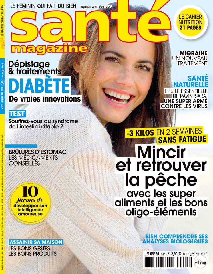 Santé Magazine 03 octobre 2018 Santé Magazine N°515 du 03 octobre 2018 à télécharger sur iPad