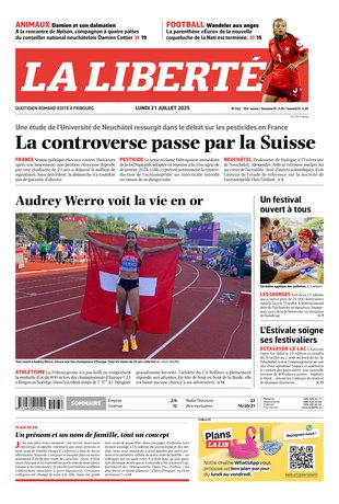 Couverture du magazine en date du 2025-07-21