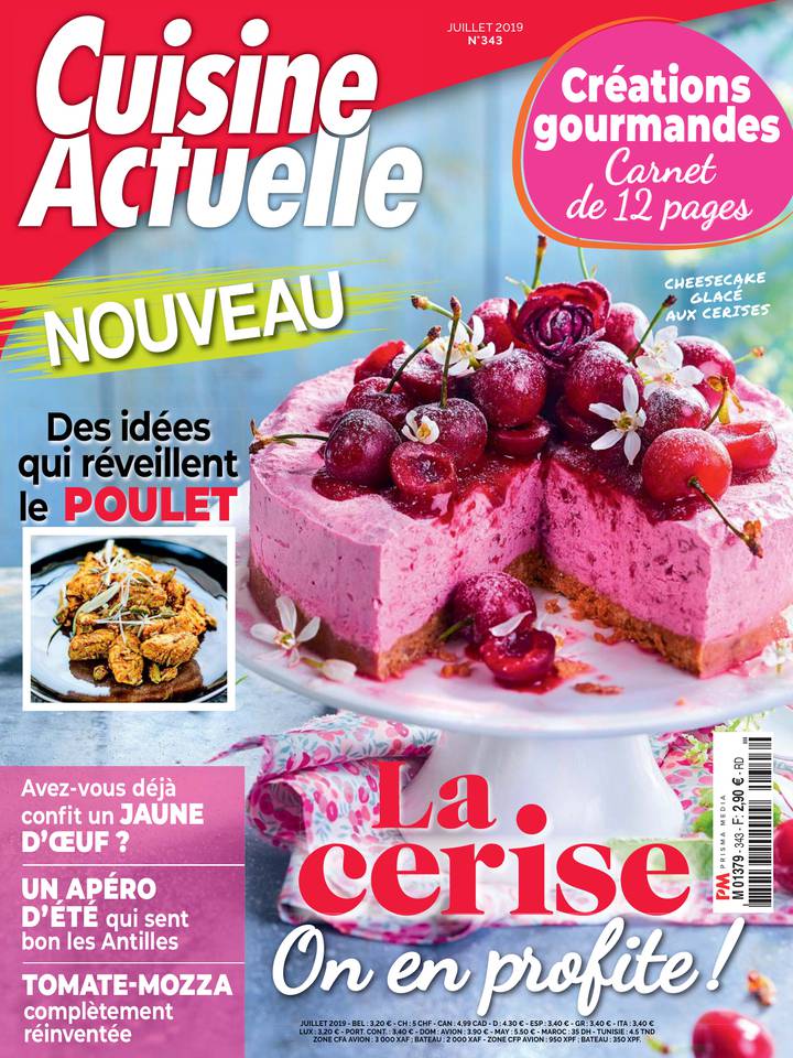 Cuisine Actuelle 12 juin 2019 Abonnement à Cuisine Actuelle Pas Cher avec le BOUQUET ePresse.fr
