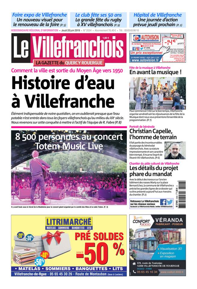 Le Villefranchois 20 juin 2019 Le Villefranchois du 20 juin 2019