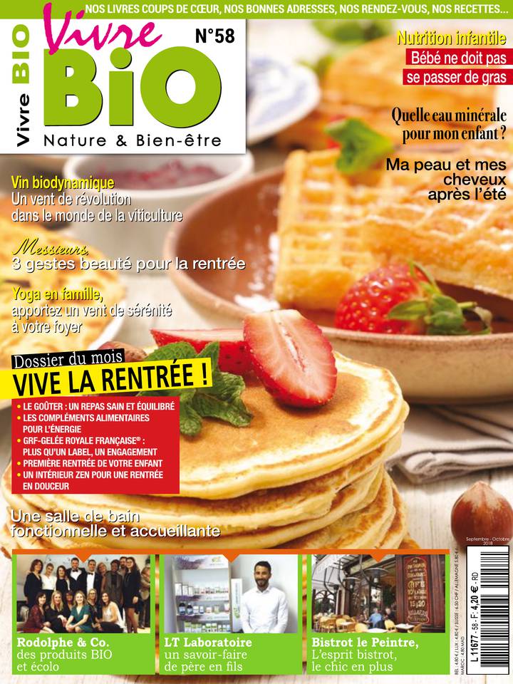 Vivre Bio 04 septembre 2018 Vivre Bio