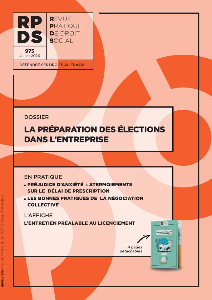 Revue Pratique de Droit Social (RPDS)