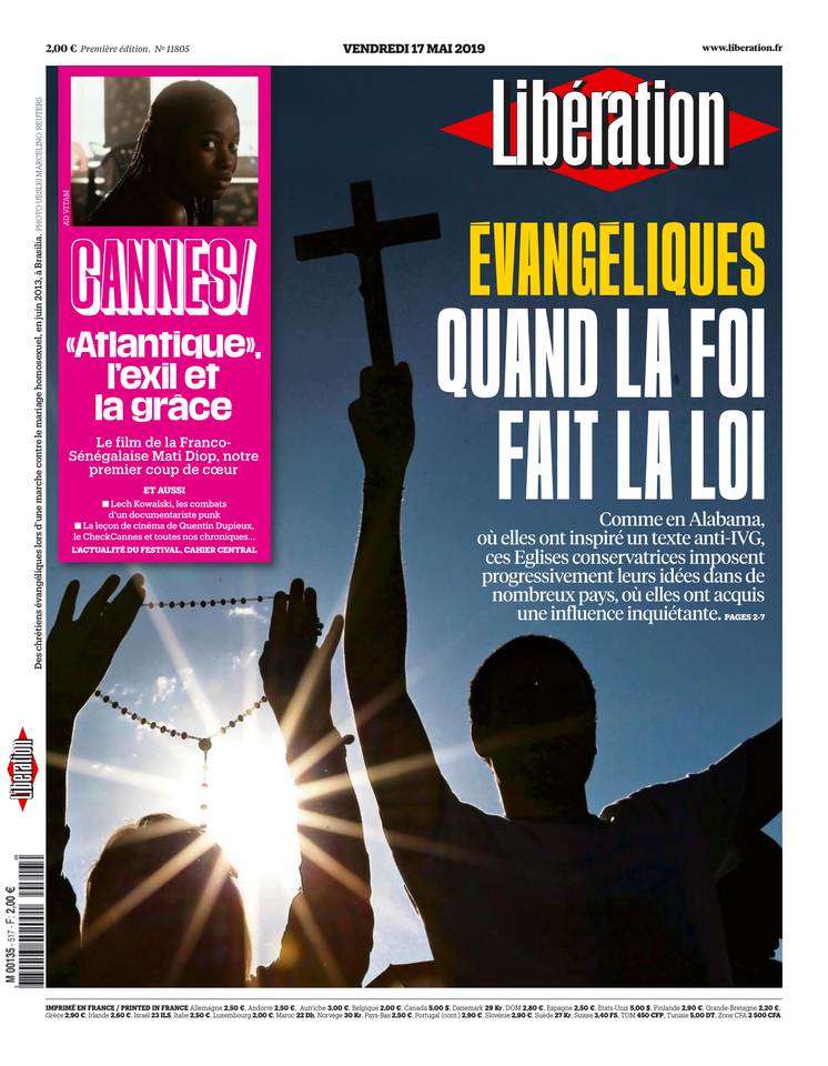 Libération 17 mai 2019 Libération du 17 mai 2019 à télécharger sur iPad