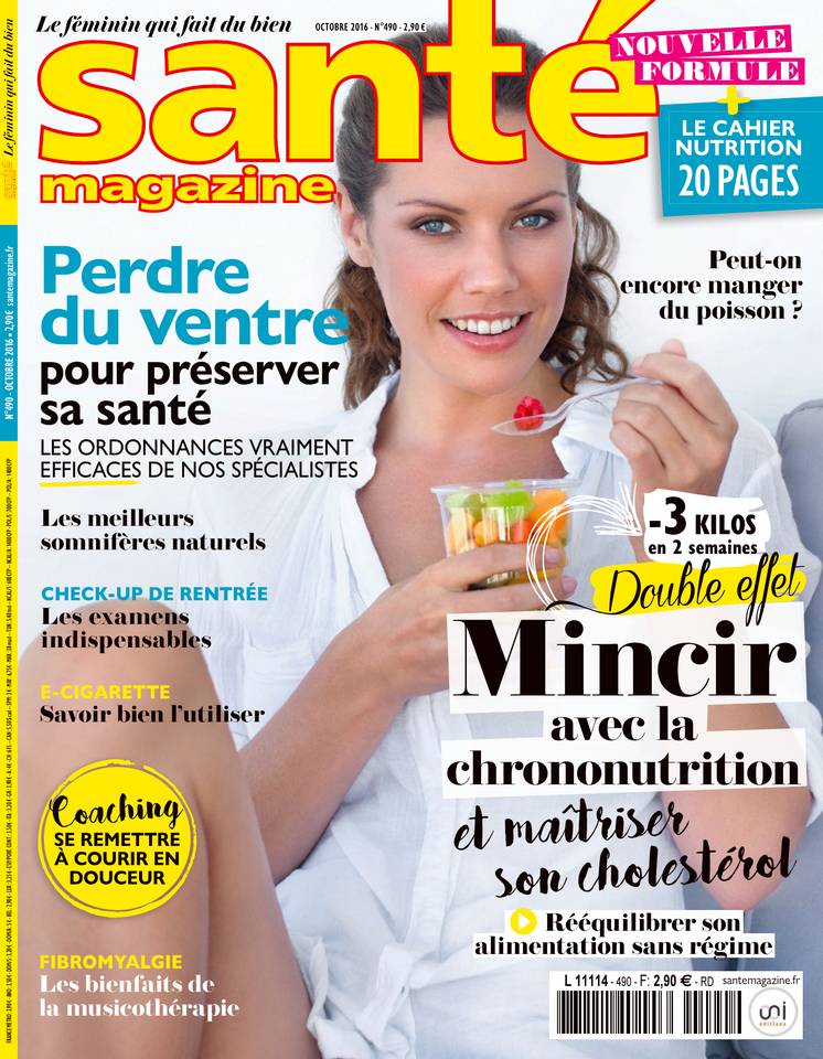 Santé Magazine 01 septembre 2016 Santé Magazine N°490 du 01 septembre 2016 à télécharger sur iPad