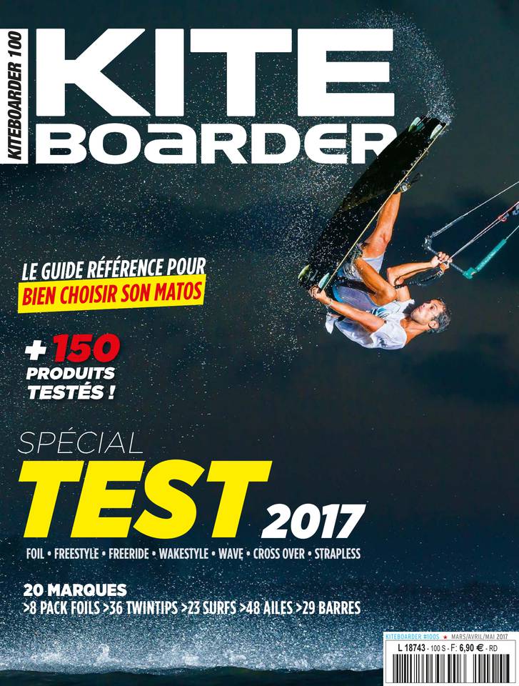 Kiteboarder Magazine 01 mars 2017 Abonnement Kiteboarder Mag Pas Cher avec le BOUQUET ePresse.fr