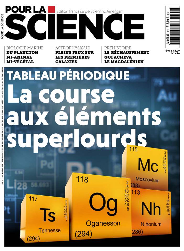 Pour la Science 30 janvier 2019 Abonnement Pour la Science Pas Cher avec le BOUQUET ePresse.fr