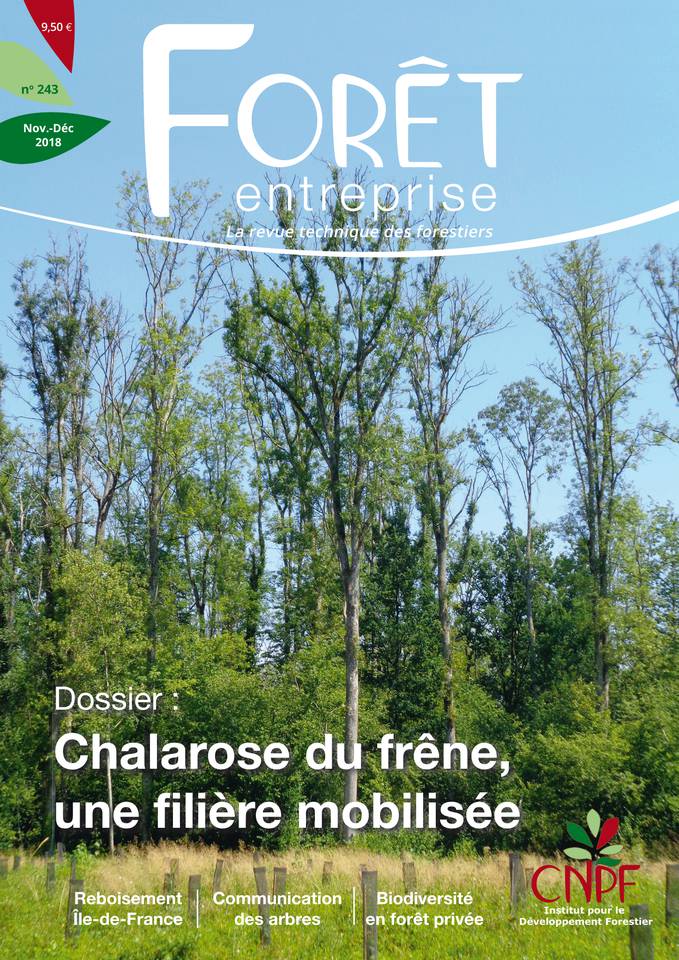 Forêt-entreprise 01 novembre 2018 Forêt-entreprise du 01 novembre 2018