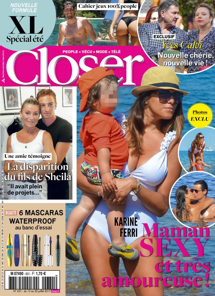 Closer 13 juillet 2017 Closer N°631 du 13 juillet 2017 à télécharger sur iPad