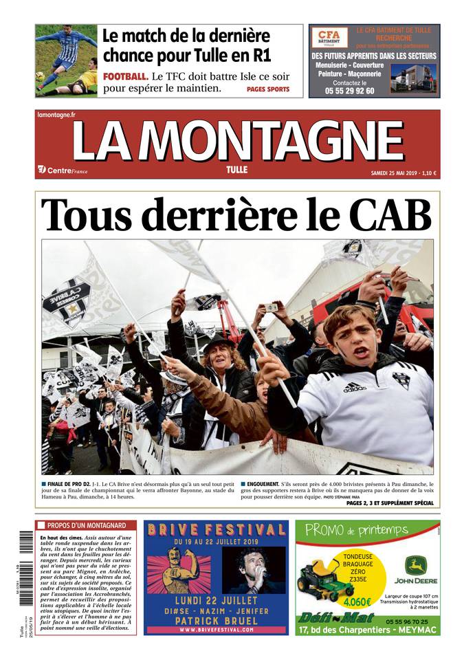 La Montagne 25 mai 2019 Abonnement La Montagne Pas Cher avec le BOUQUET INFO ePresse.fr