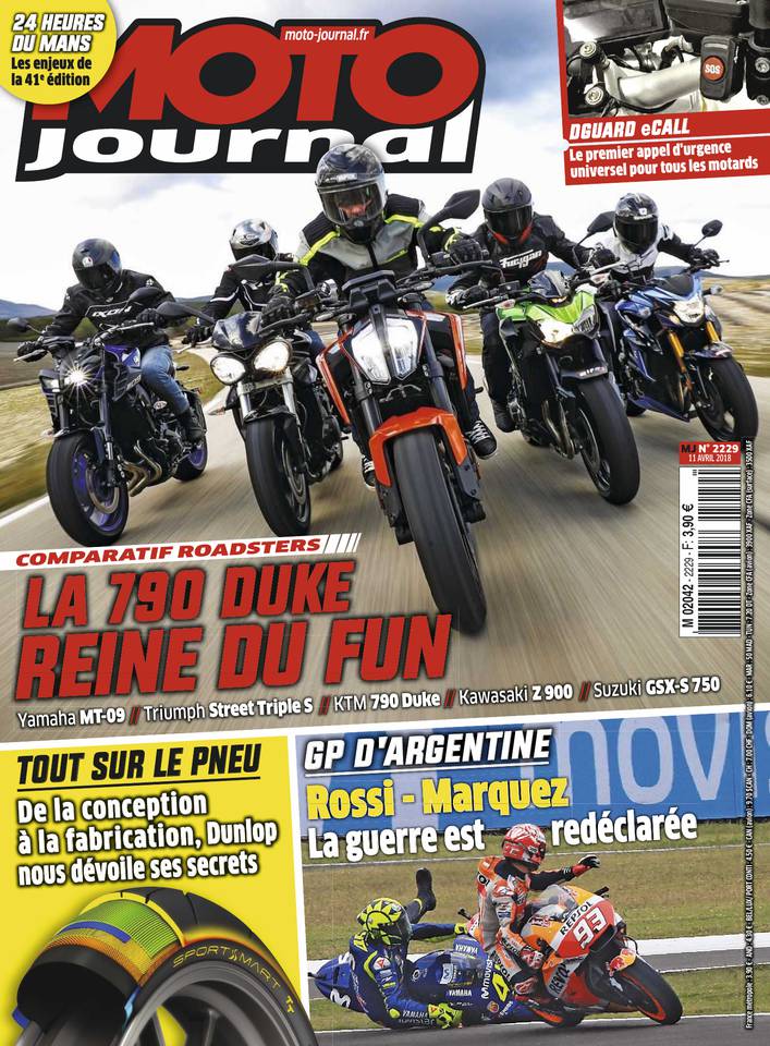 Moto Journal 11 avril 2018 Abonnement Moto Journal Pas Cher avec le BOUQUET ePresse.fr