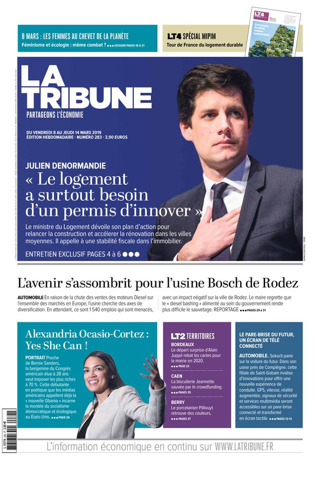 La Tribune Hebdomadaire 08 mars 2019 La Tribune Hebdomadaire du 08 mars 2019 à télécharger sur iPad