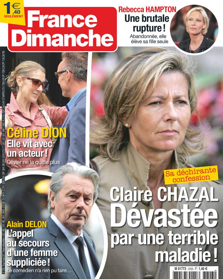 France Dimanche 18 août 2017 France Dimanche N°3703 du 18 août 2017 à télécharger sur iPad