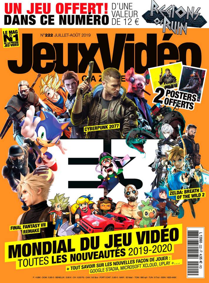 Jeux Vidéo Magazine 21 juin 2019 Abonnement Jeux Vidéo Mag Pas Cher avec le BOUQUET À LA CARTE ePresse.fr