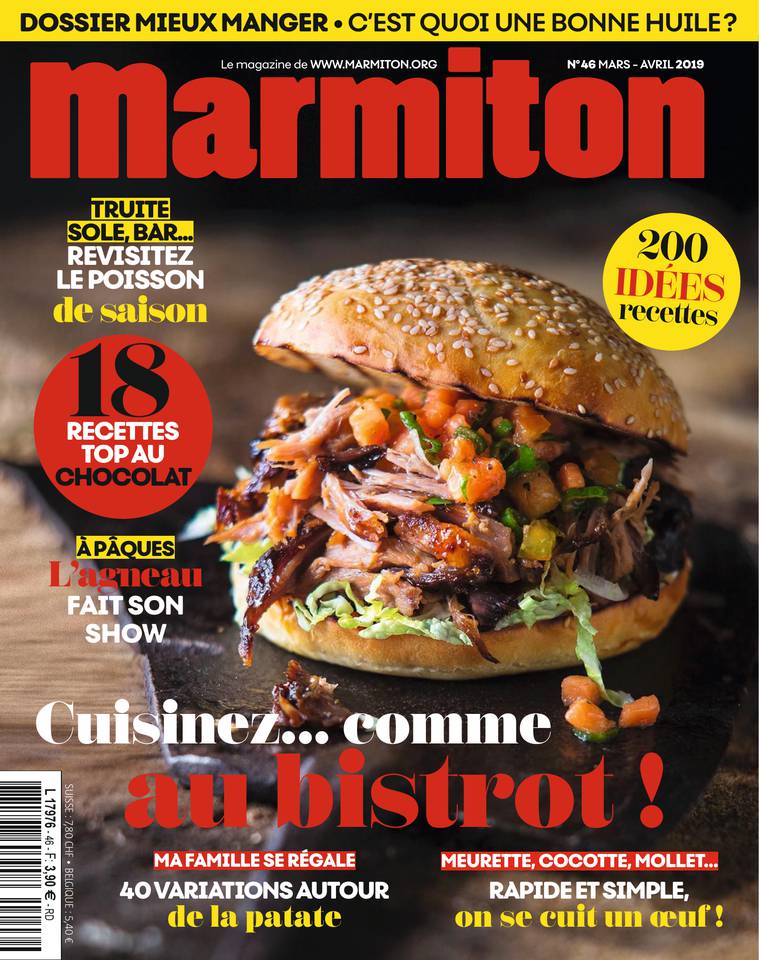 Marmiton Magazine 28 février 2019 Abonnement Marmiton Pas Cher avec le BOUQUET À LA CARTE ePresse.fr