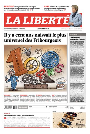 Couverture du magazine en date du 2025-05-22