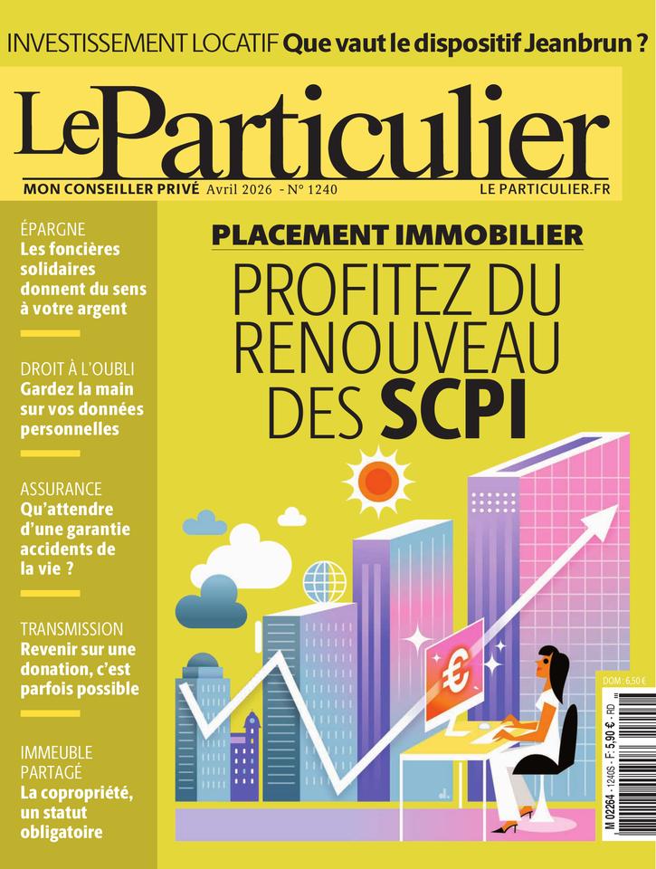 Le Particulier Une du N°1240 - avril 2026