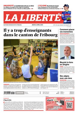 Couverture du magazine en date du 2025-04-24