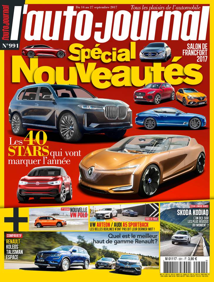 L'Auto Journal 14 septembre 2017 Abonnement L’Auto Journal Pas Cher avec le BOUQUET ePresse.fr
