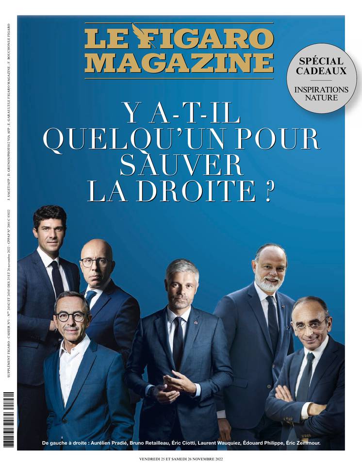 Le Figaro Magazine Une du 25 novembre 2022