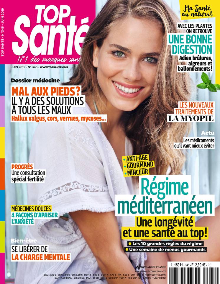 Top Santé 03 mai 2019 Abonnement Top Santé Pas Cher avec le BOUQUET ePresse.fr