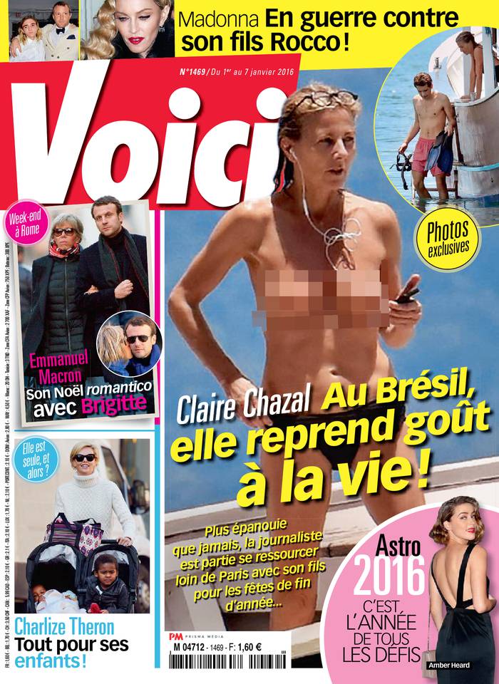Voici 01 janvier 2016 Voici N°1469 du 01 janvier 2016 à télécharger sur iPad