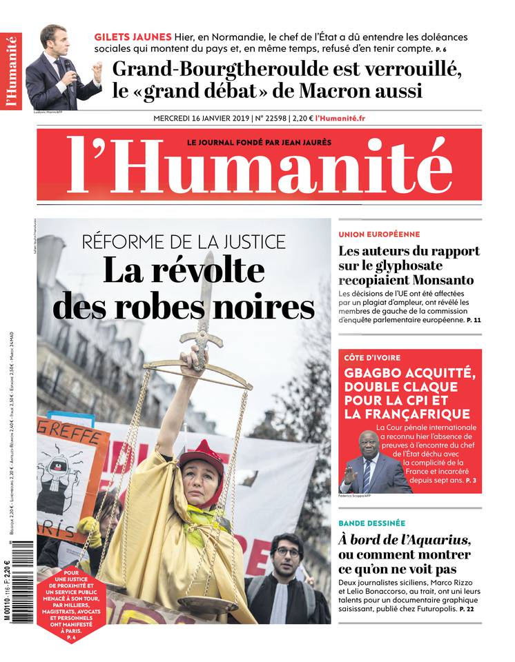 L'Humanité 16 janvier 2019 Abonnement à L’Humanité Pas Cher avec le BOUQUET INFO ePresse.fr