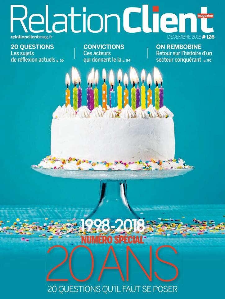Relation Client Magazine 09 décembre 2018 Abonnement Relation Client Magazine Pas Cher avec ePresse.fr