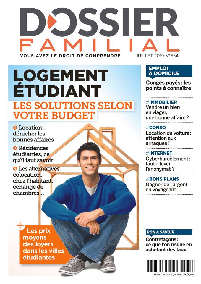 Dossier Familial 25 juin 2019 Abonnement Dossier Familial Pas Cher avec le BOUQUET À LA CARTE ePresse.fr