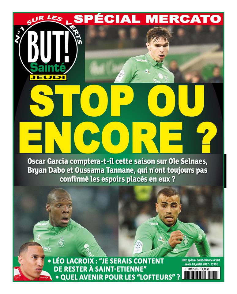 But! Sainté Jeudi 13 juillet 2017 But! Sainté Jeudi N°961 du 13 juillet 2017 à télécharger sur iPad