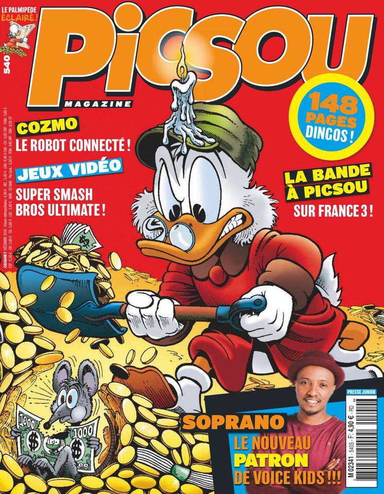 Picsou Magazine 31 octobre 2018 Picsou Magazine du 31 octobre 2018