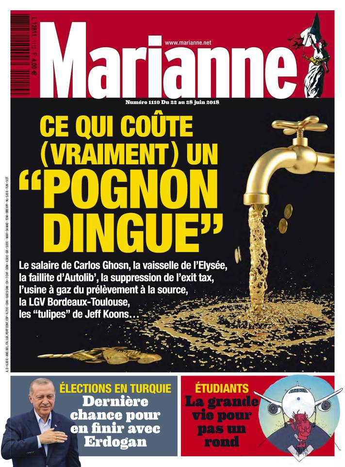Marianne 22 juin 2018 Marianne N°1110 du 22 juin 2018 à télécharger sur iPad