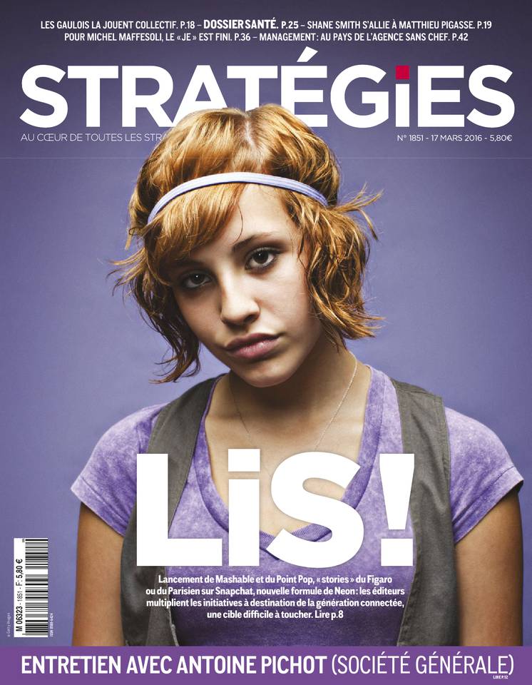 Stratégies 17 mars 2016 Stratégies N°1851 du 17 mars 2016 à télécharger sur iPad