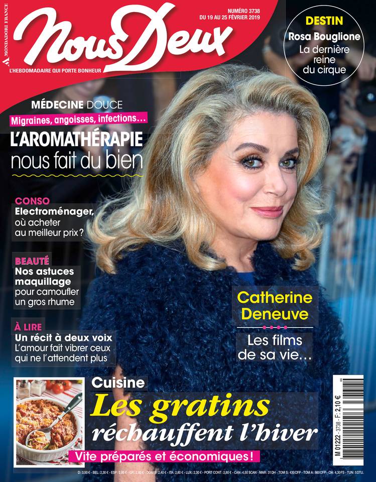 Nous deux 19 février 2019 Abonnement Nous Deux Pas Cher avec le BOUQUET ePresse.fr